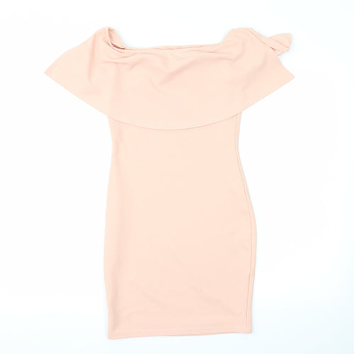 PRETTYLITTLETHING Womens Pink   A-Line  Size 8
