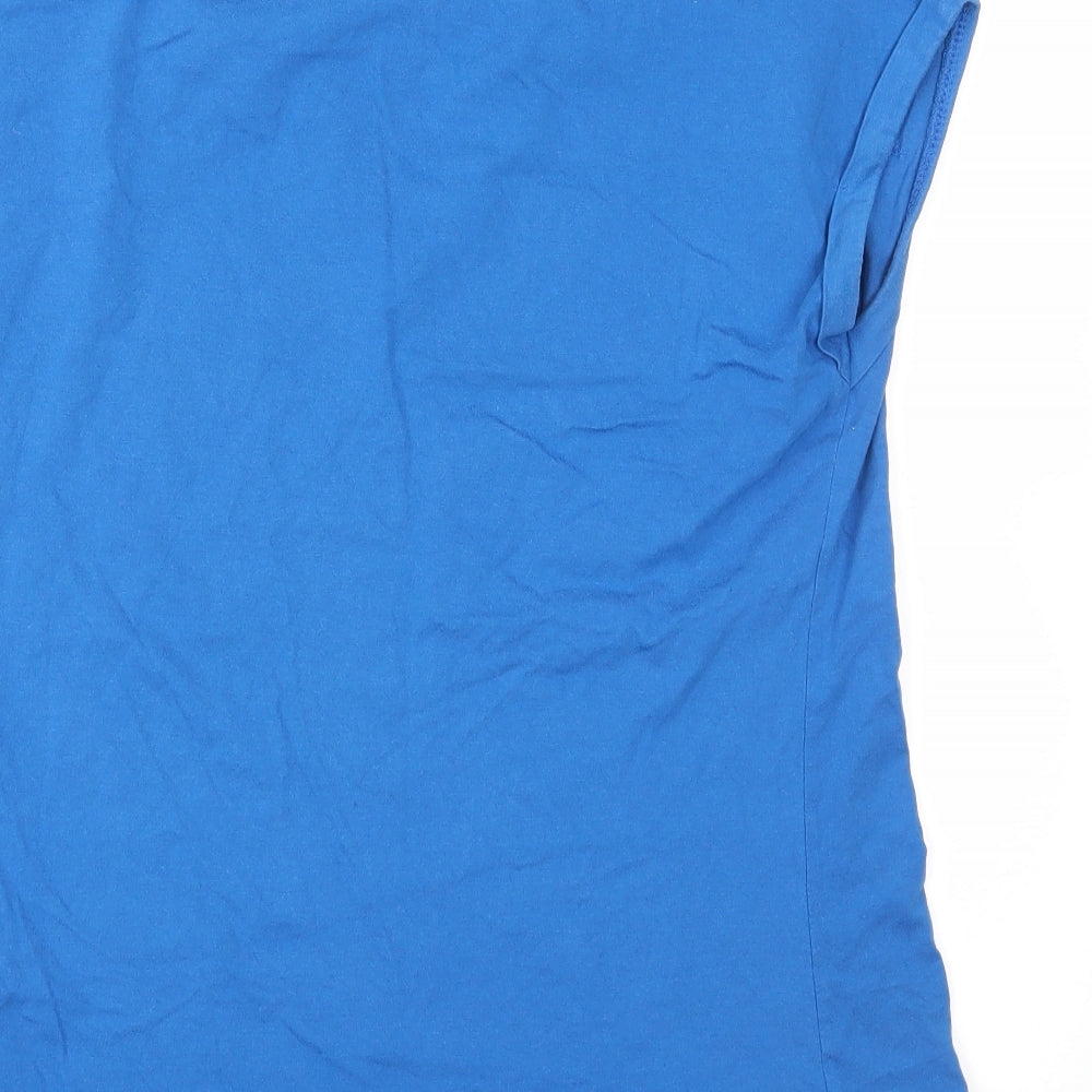 Dorothy Perkins Womens Blue   Basic T-Shirt Size 12
