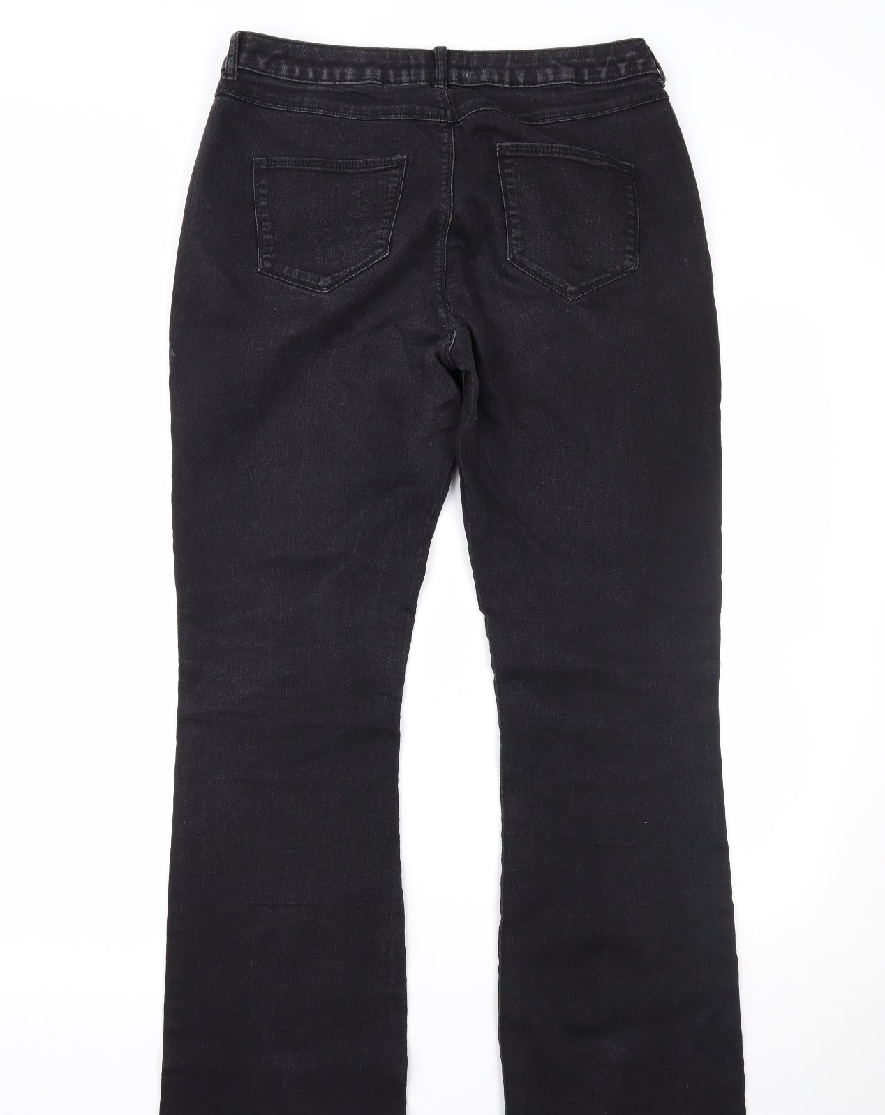Dorothy Perkins Womens Black   Straight Jeans Size 14 L30 in