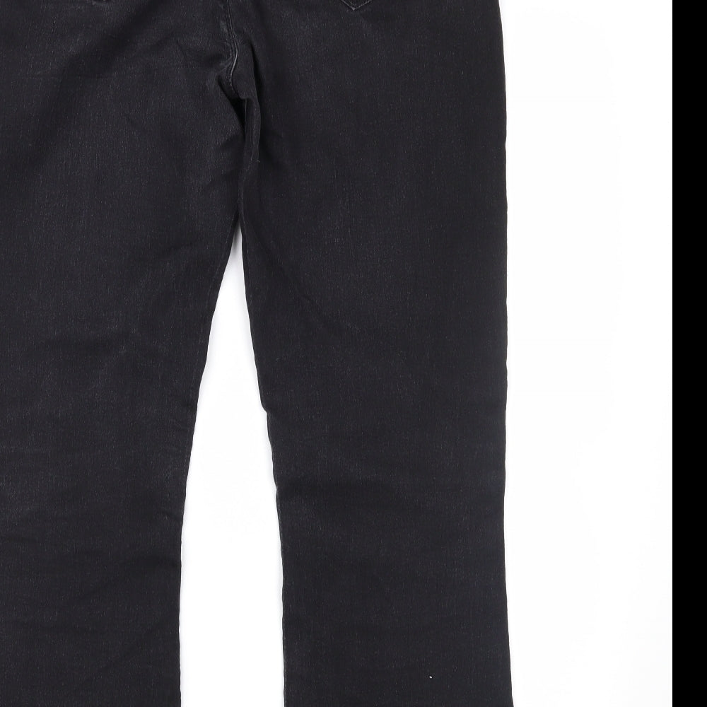 Dorothy Perkins Womens Black   Straight Jeans Size 14 L30 in