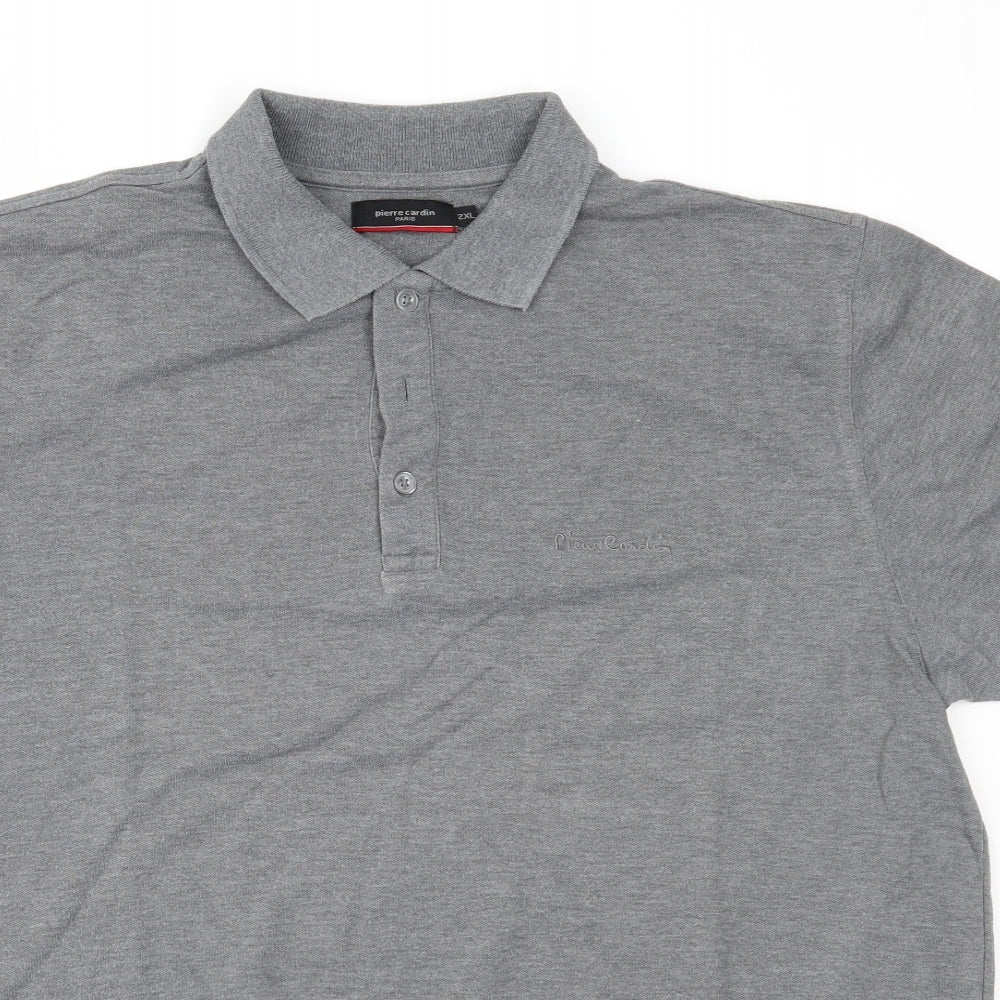 Pierre Cardin Mens Grey    Polo Size 2XL