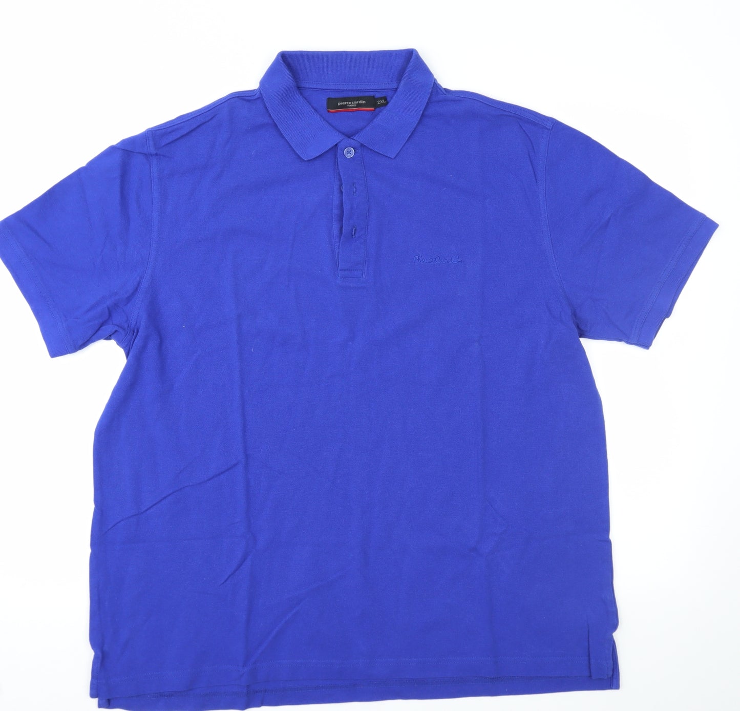 Pierre Cardin Mens Blue    Polo Size 2XL