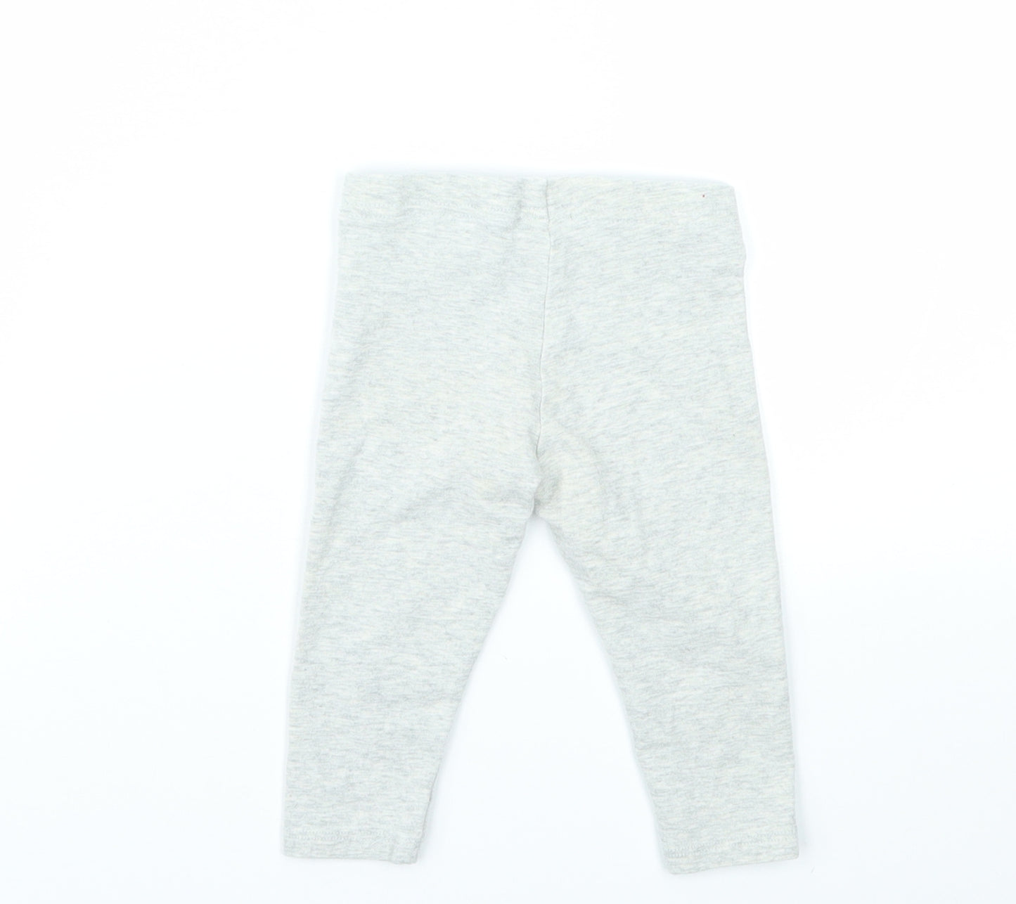 NEXT Girls Grey   Capri Leggings Size 6-9 Months