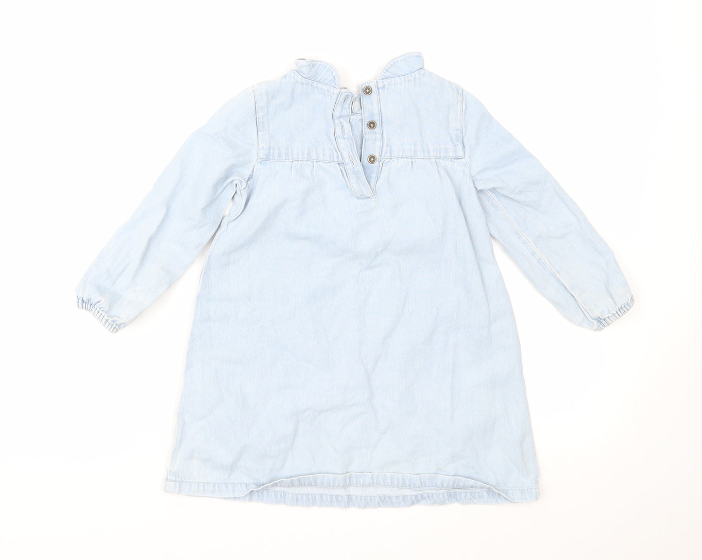 Marks and Spencer Girls Blue   A-Line  Size 2-3 Years