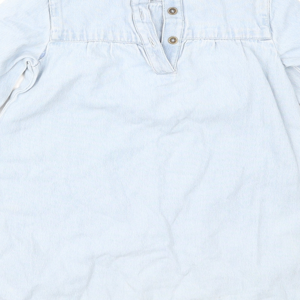 Marks and Spencer Girls Blue   A-Line  Size 2-3 Years