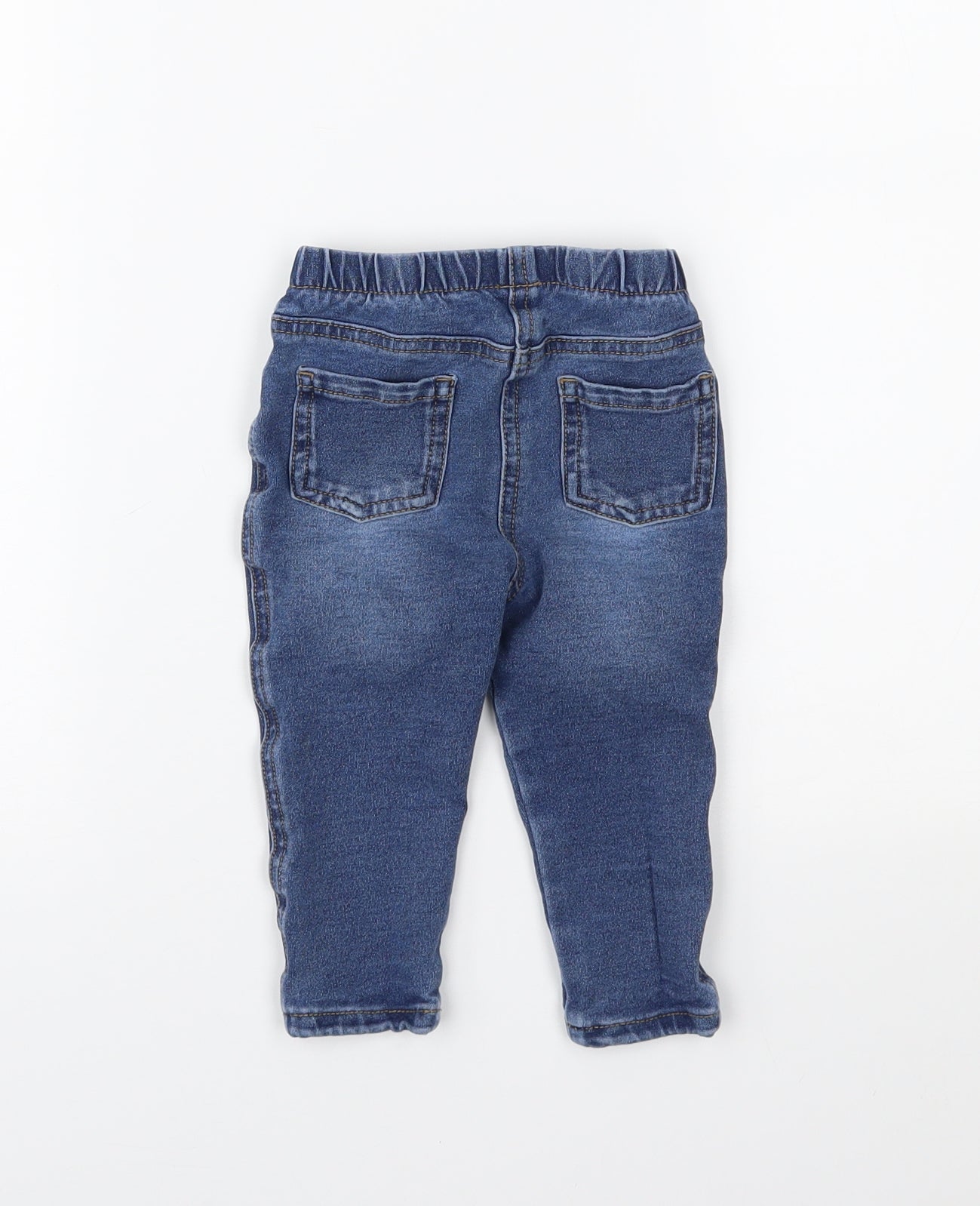 Matalan Girls Blue   Capri Trousers Size 12-18 Months