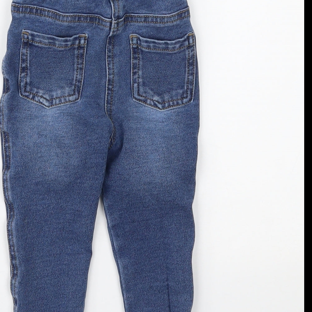 Matalan Girls Blue   Capri Trousers Size 12-18 Months