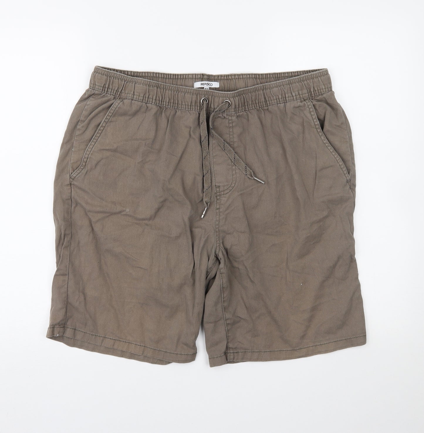 Pep&co Mens Green   Cargo Shorts Size 36