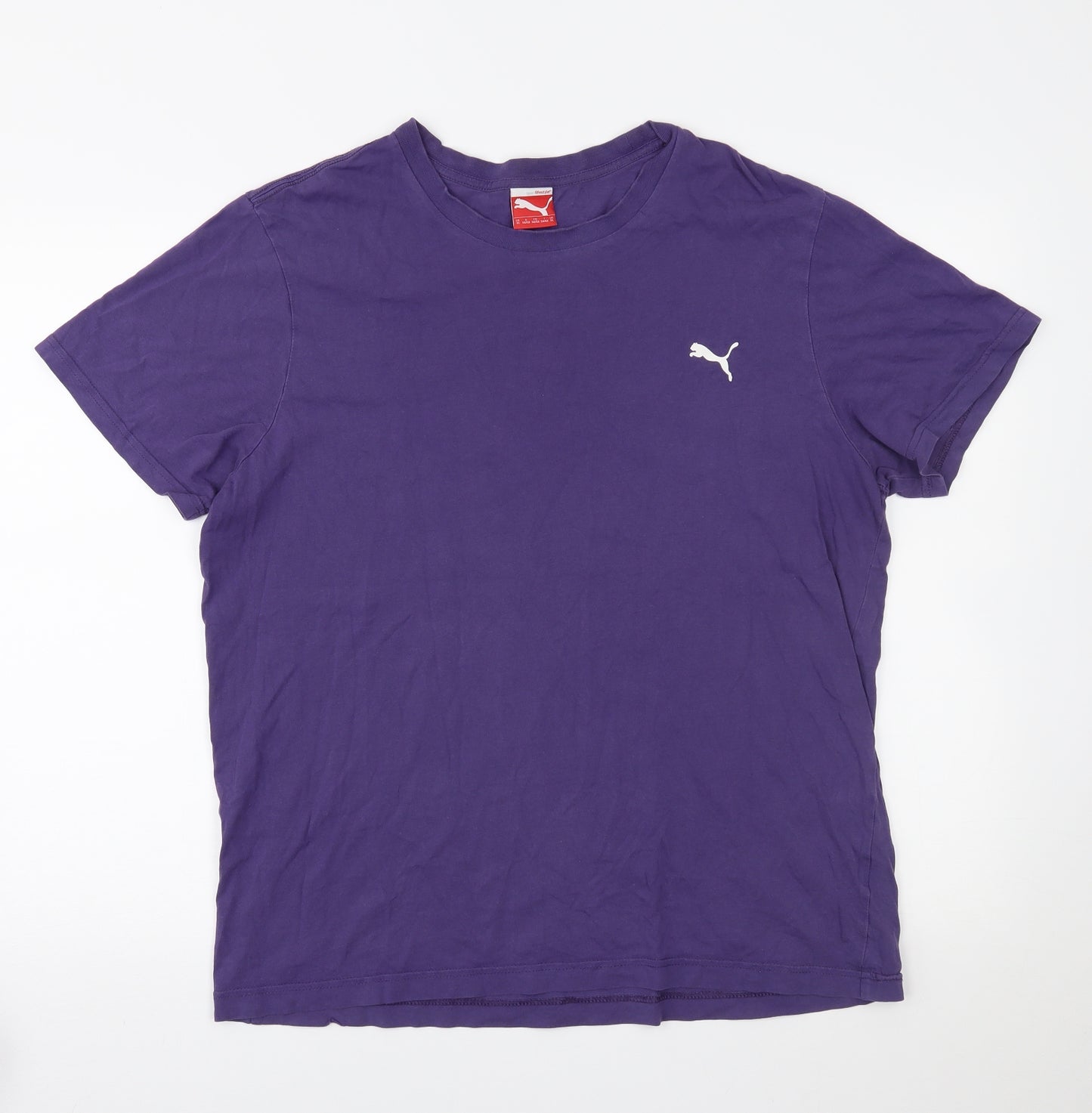 Puma  Mens Purple    T-Shirt Size XL