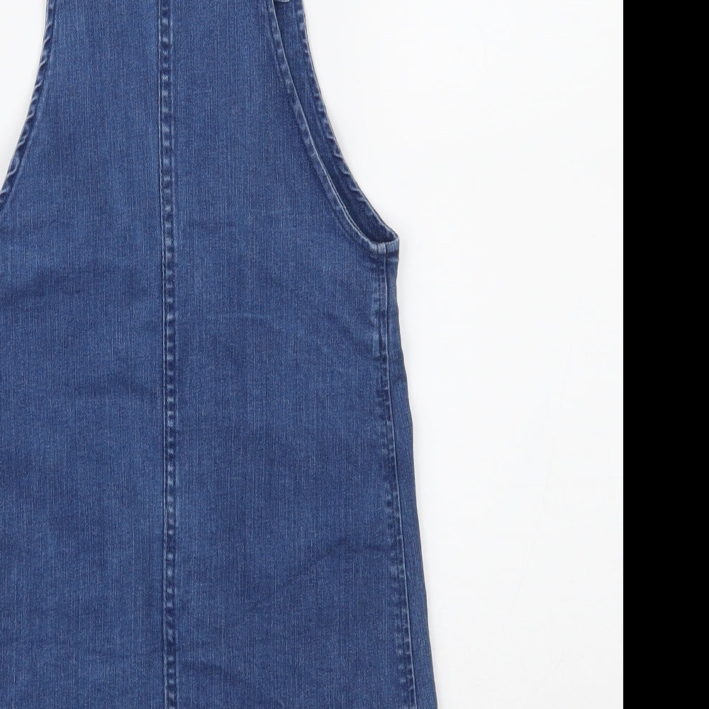Marks and Spencer Girls Black   Dungaree One-Piece Size 6-7 Years