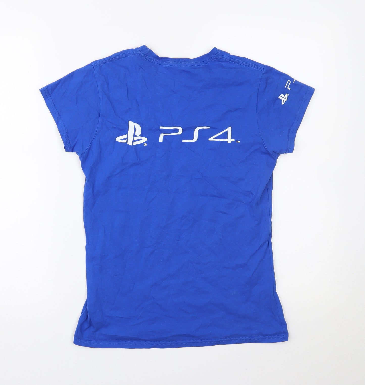 Gildan Womens Blue   Basic T-Shirt Size M  - ps4
