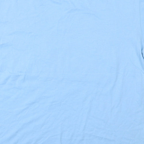 Cedar Wood State Mens Blue    T-Shirt Size M