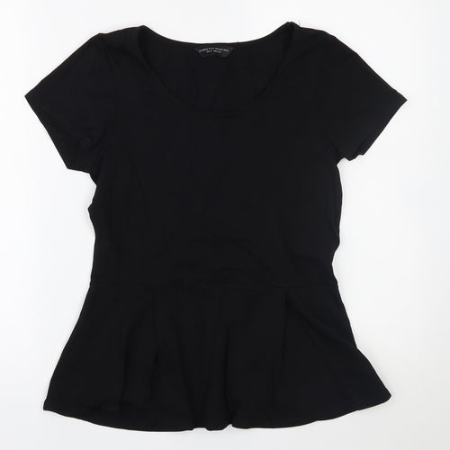 Dorothy Perkins Womens Black   Basic T-Shirt Size 12