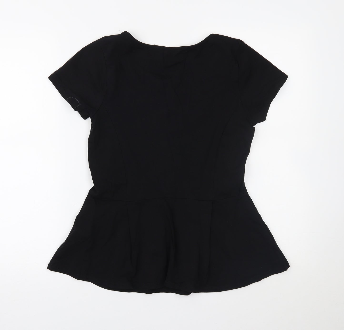 Dorothy Perkins Womens Black   Basic T-Shirt Size 12