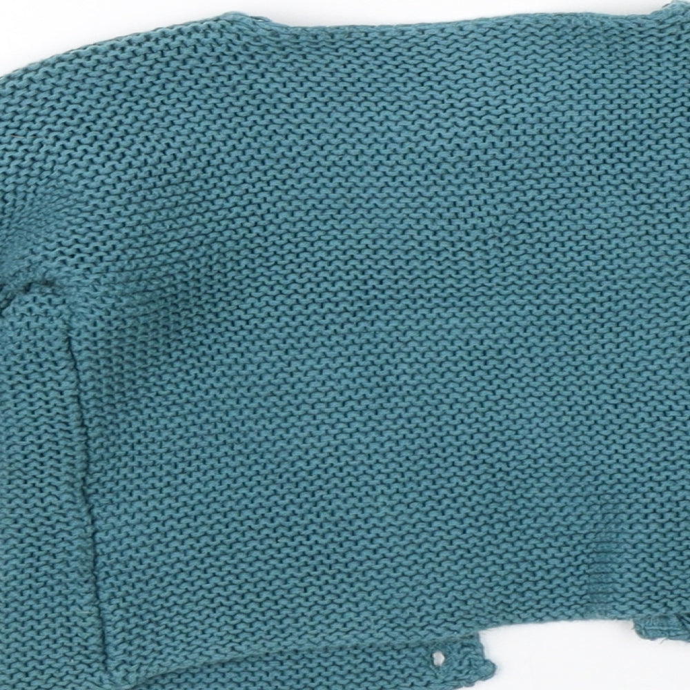 M&S Baby Blue   Cardigan Jumper Size 9-12 Months