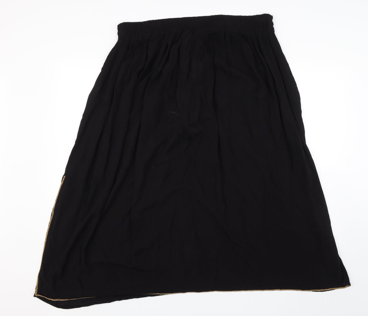 Anthology Womens Black   Swing Skirt Size 36 in