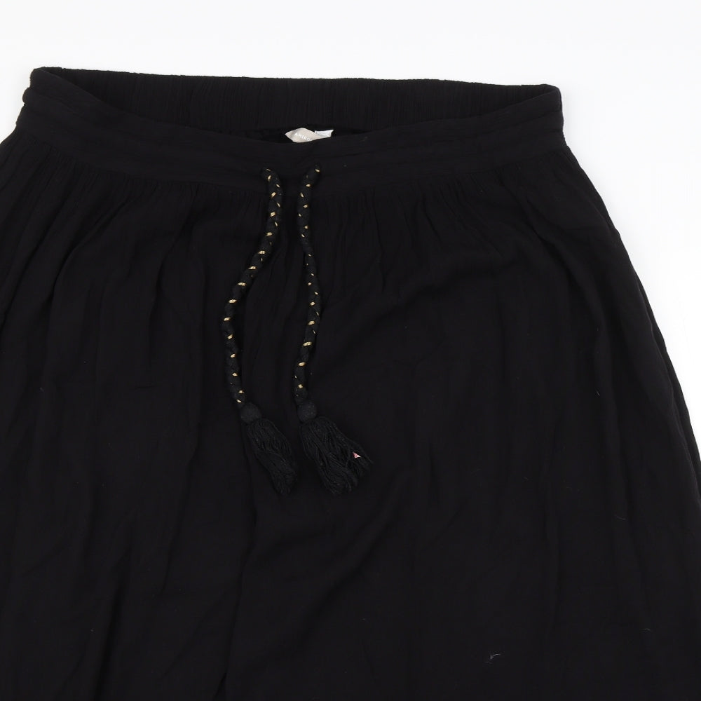 Anthology Womens Black   Swing Skirt Size 36 in