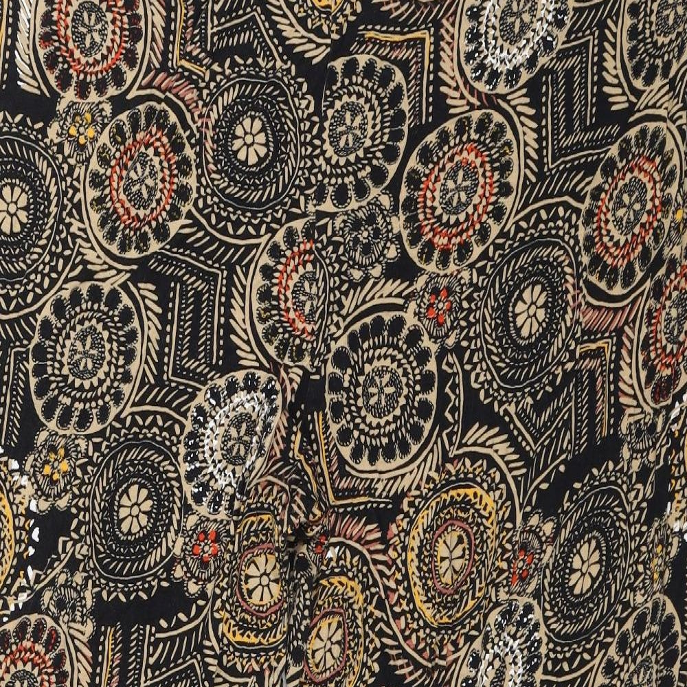 TU Womens Brown Paisley  Trousers  Size 24 L27 in