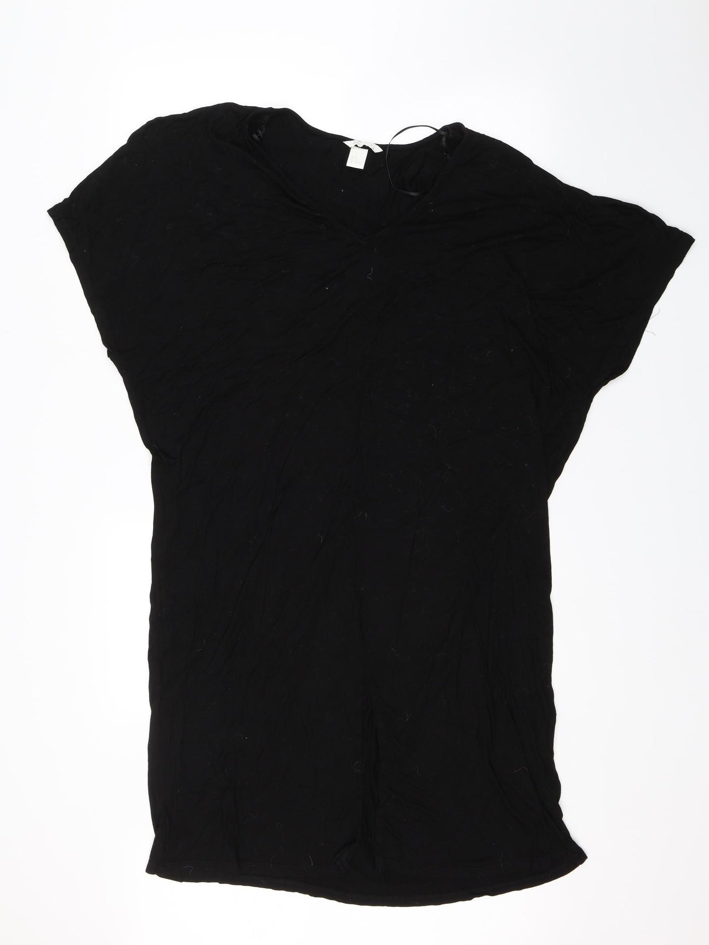 H&M Womens Black   T-Shirt Dress  Size M