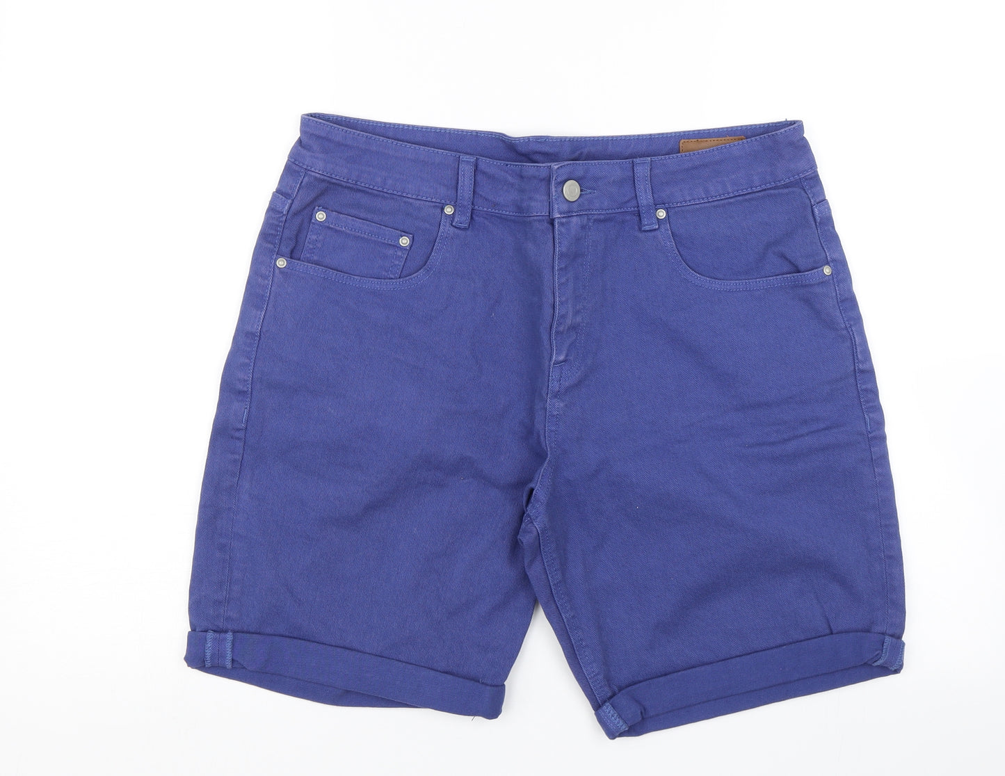 ASOS Mens Blue  Denim Chino Shorts Size 34 in