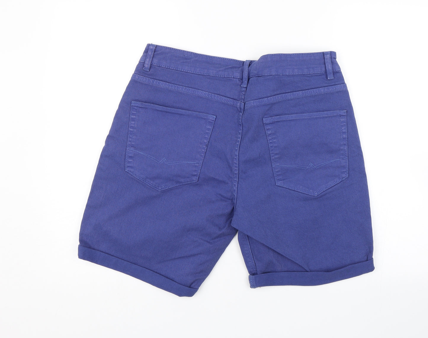 ASOS Mens Blue  Denim Chino Shorts Size 34 in
