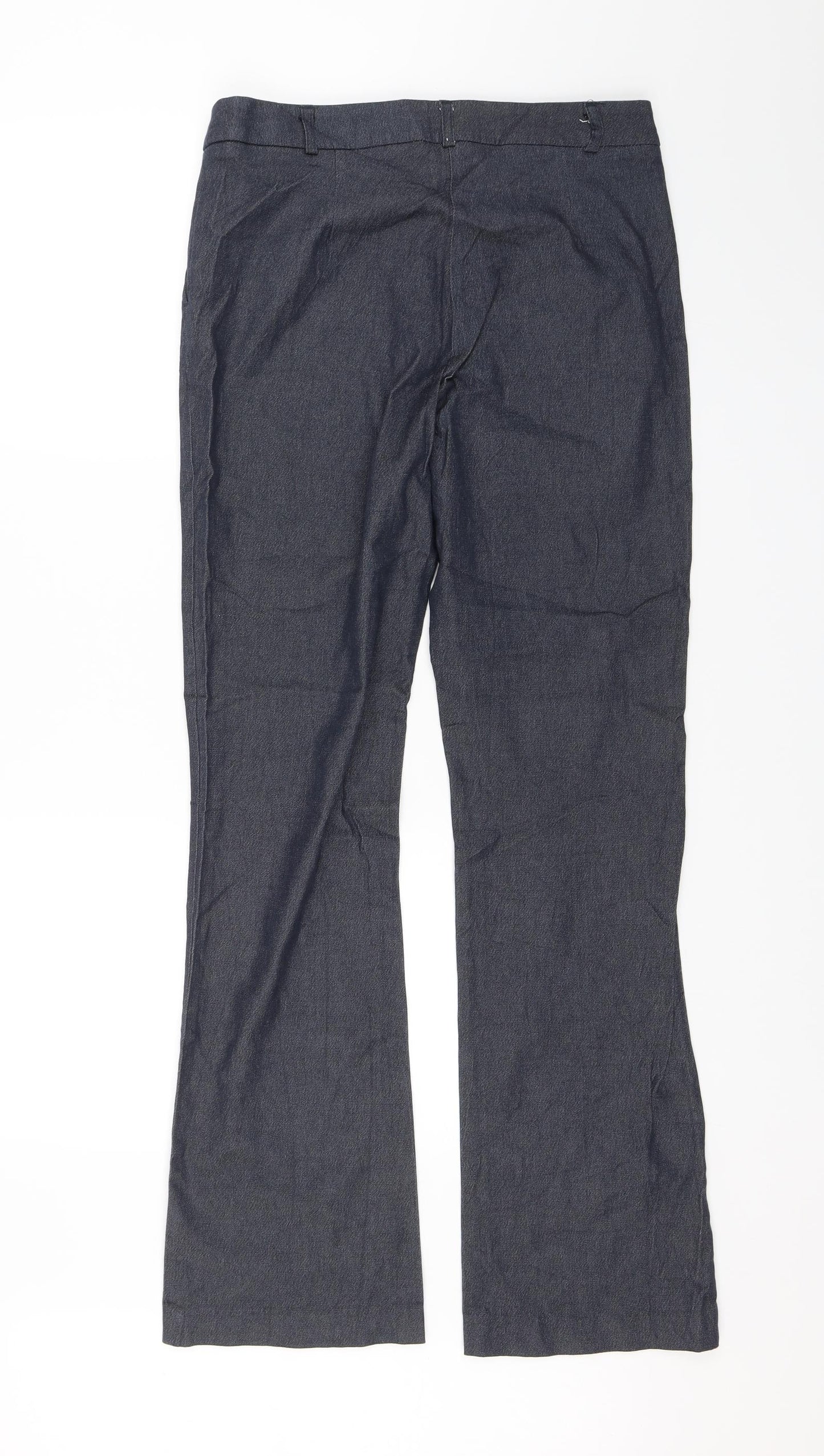 F&F Womens Blue   Trousers  Size 12 L30 in