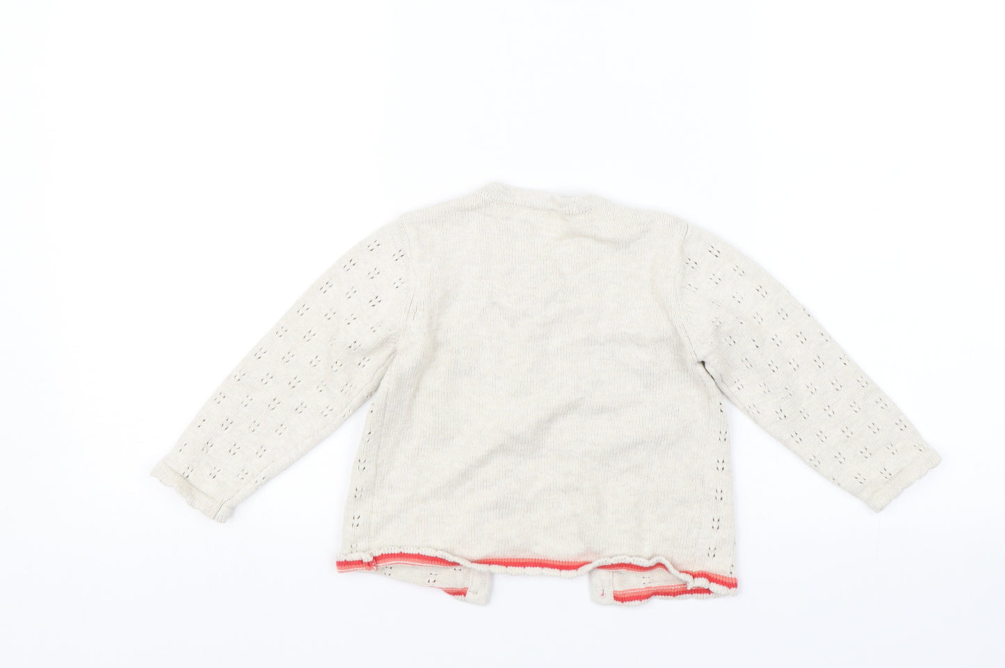 Nutmeg Baby Beige   Cardigan Jumper Size 12-18 Months