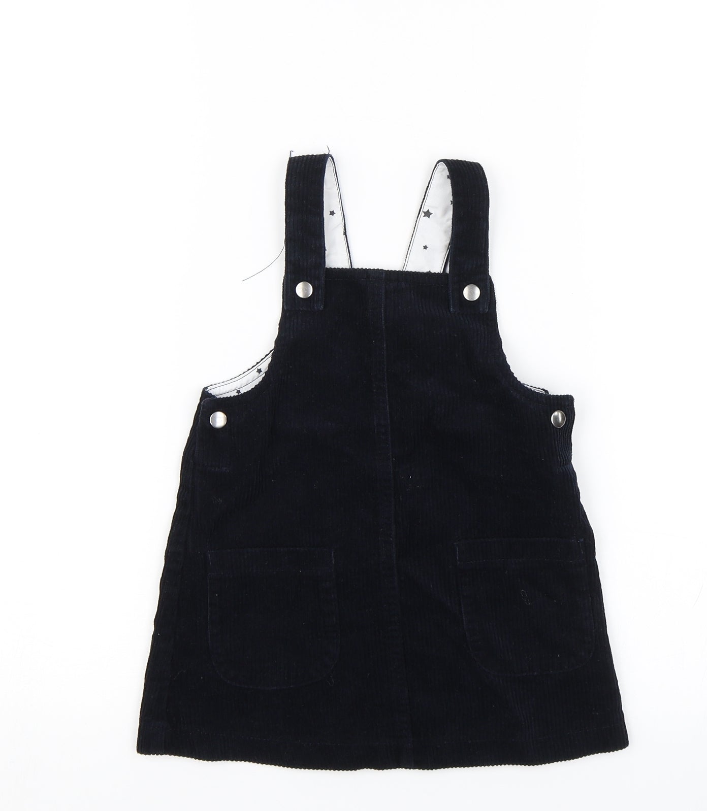 Nutmeg Baby Blue   Pinafore/Dungaree Dress  Size 18-24 Months