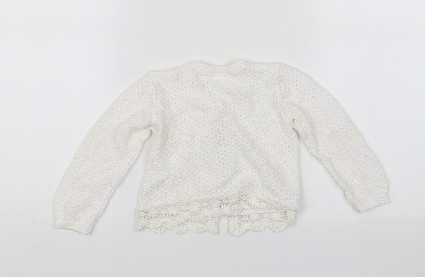 George Baby White   Cardigan Jumper Size 12-18 Months