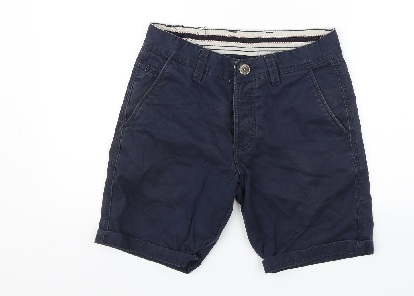 Crew Clothing Mens Blue   Chino Shorts Size 30 in