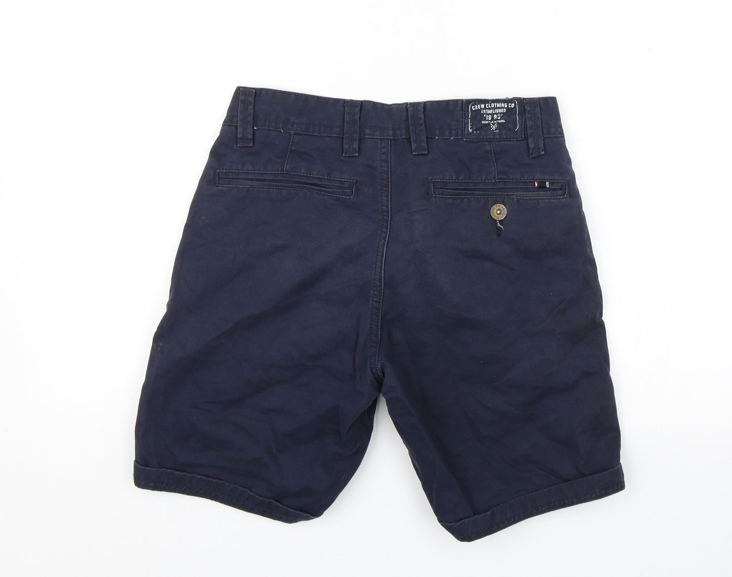 Crew Clothing Mens Blue   Chino Shorts Size 30 in