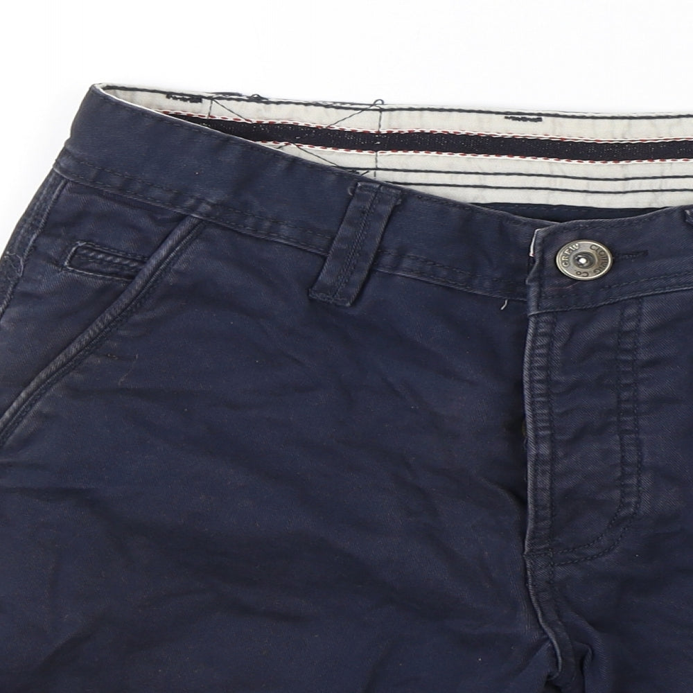 Crew Clothing Mens Blue   Chino Shorts Size 30 in