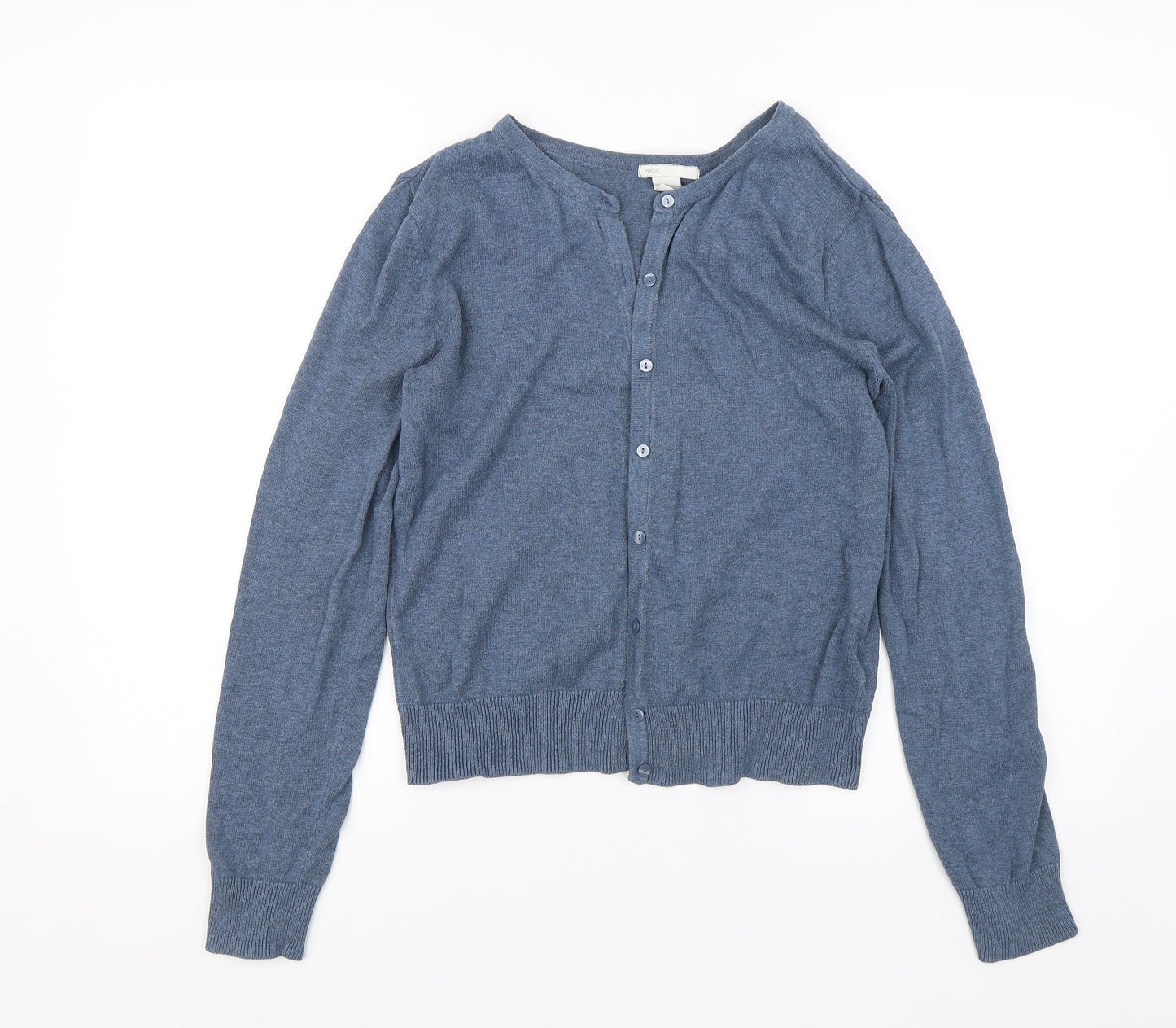 H&M Womens Blue   Cardigan Jumper Size M
