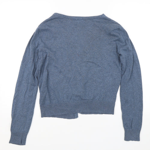 H&M Womens Blue   Cardigan Jumper Size M