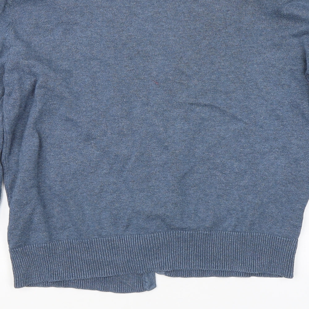 H&M Womens Blue   Cardigan Jumper Size M