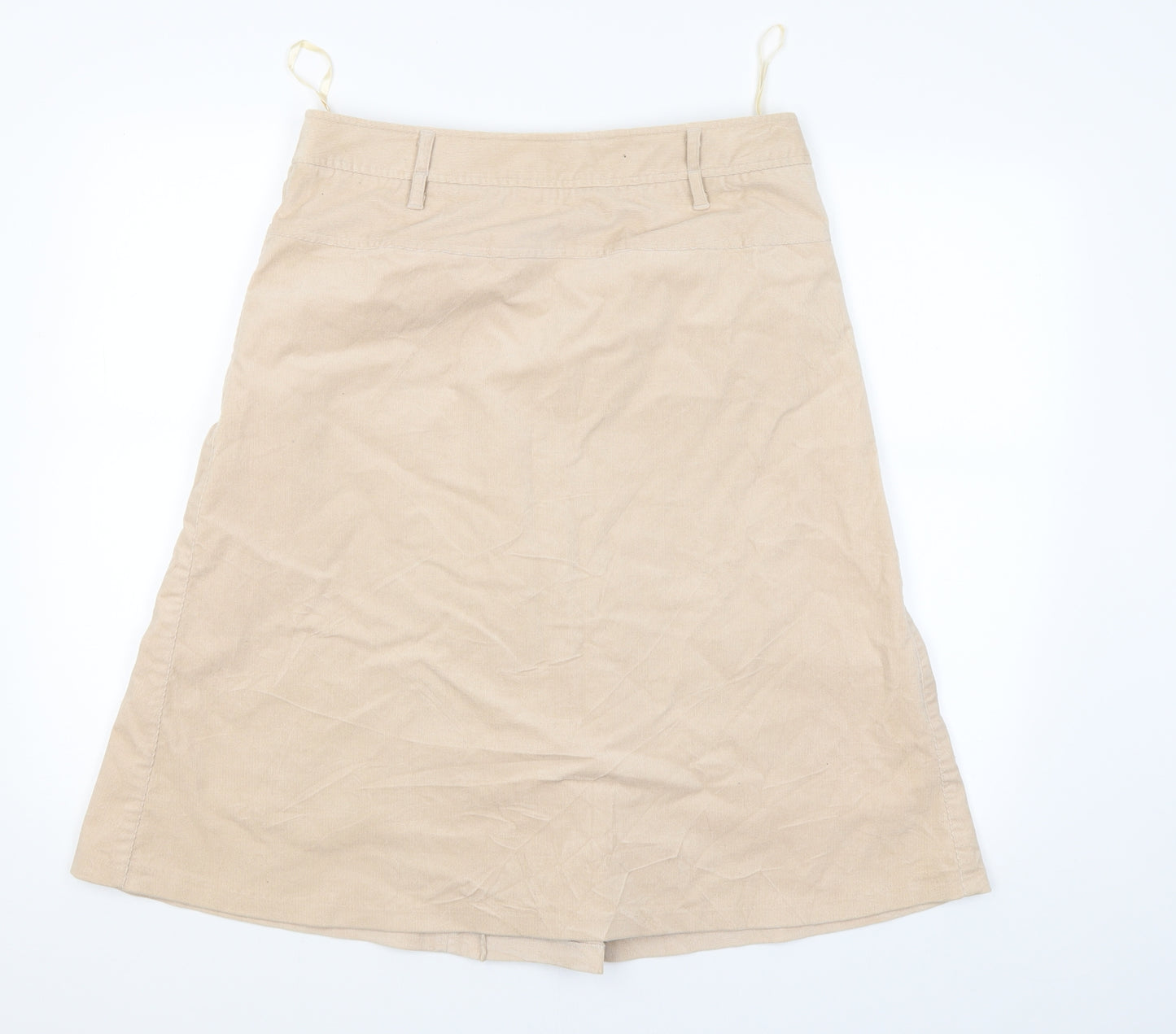 Reiss Womens Beige   Flare Skirt Size 12