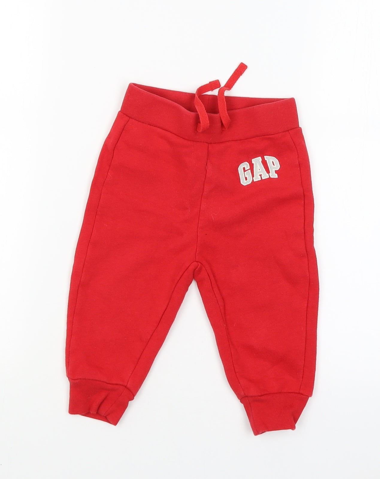 Gap Boys Red   Sweatpants Trousers Size 12-18 Months L50 cm