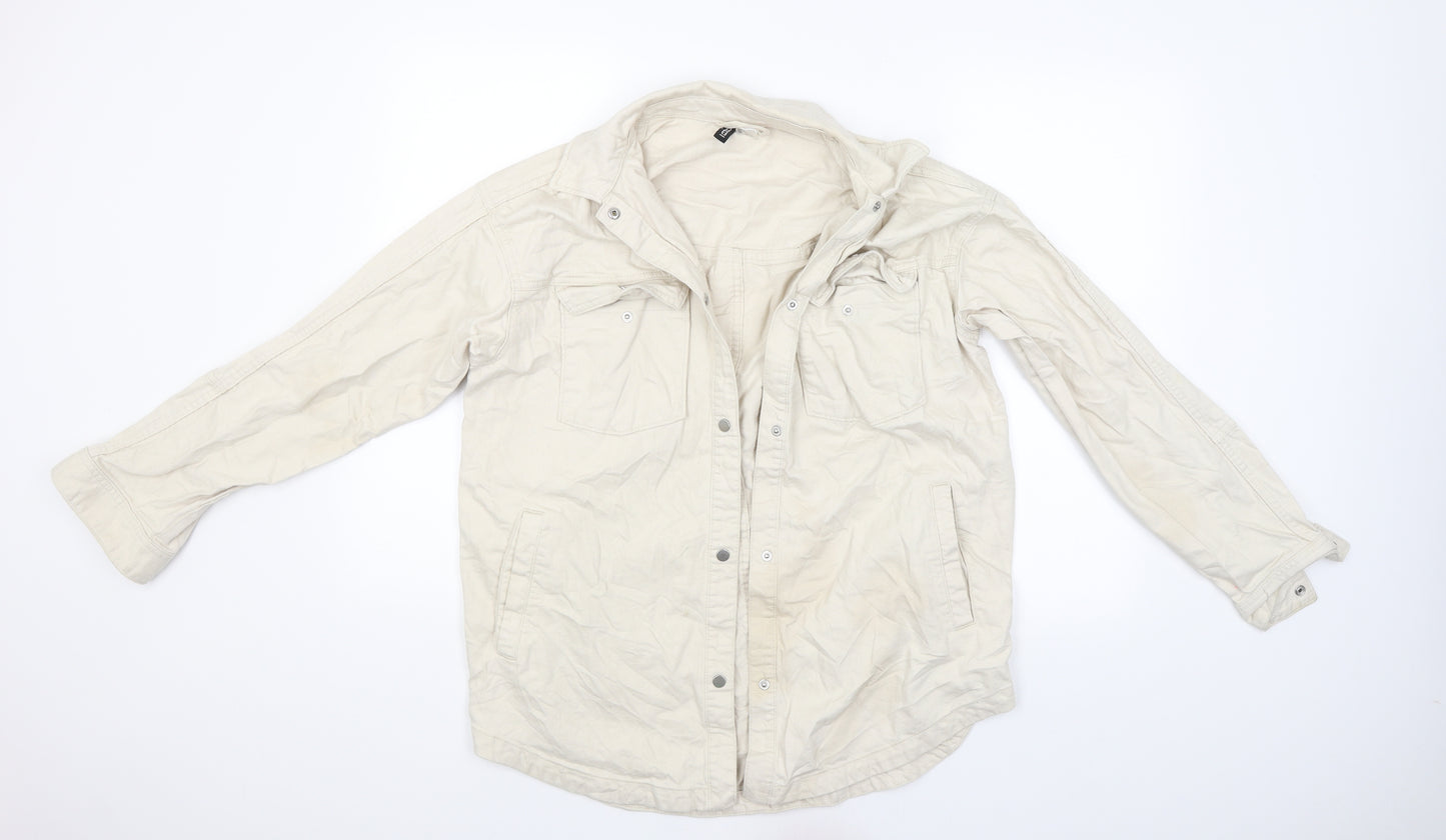Divided Womens Beige   Jacket  Size S