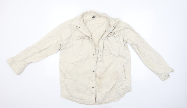Divided Womens Beige   Jacket  Size S