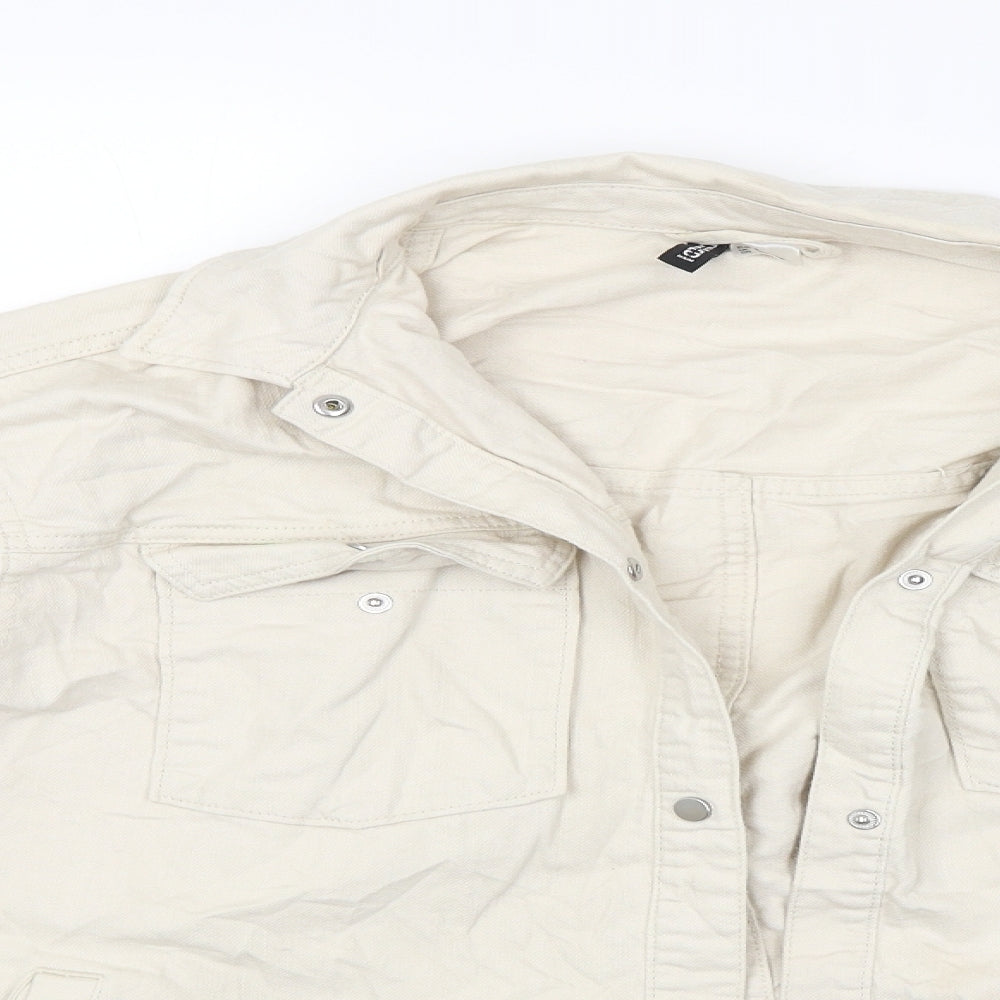 Divided Womens Beige   Jacket  Size S