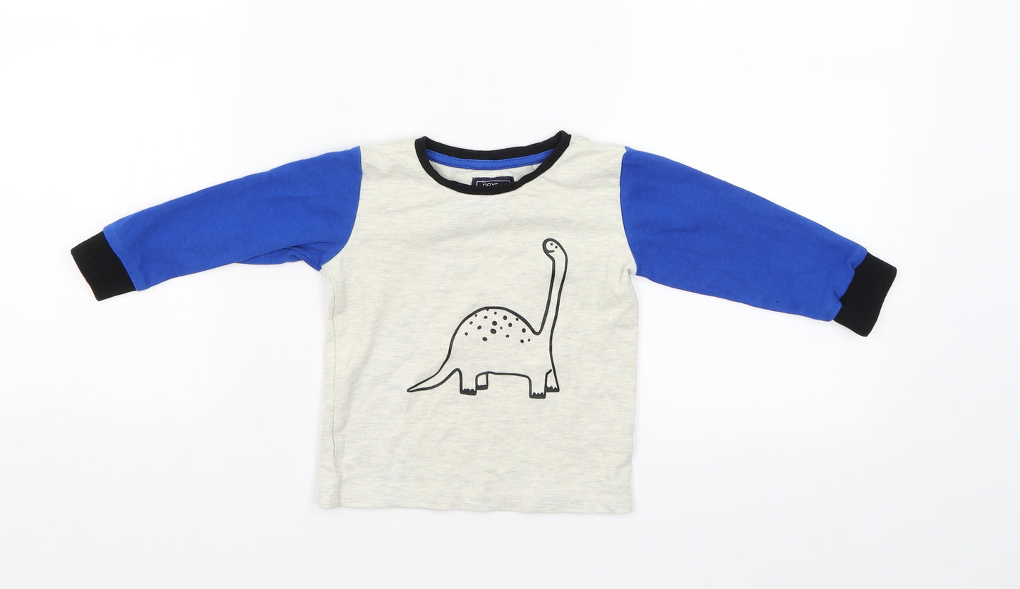 NEXT Boys Beige   Basic T-Shirt Size 12-18 Months