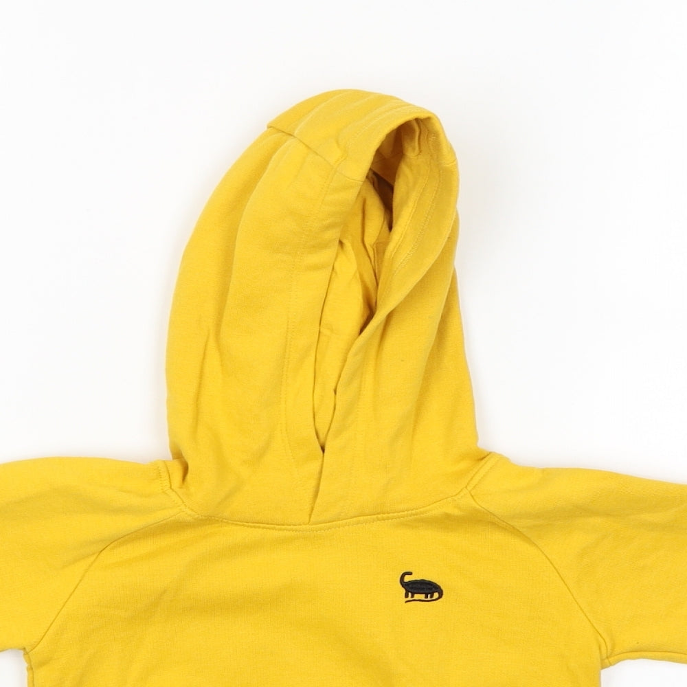 Preworn Boys Yellow   Pullover Jumper Size 12-18 Months  - Hoodie