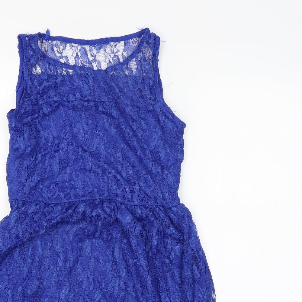 Preworn Womens Blue   T-Shirt Dress  Size M