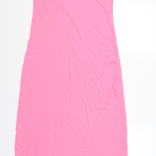 Preworn Womens Pink   Tank Dress  Size M