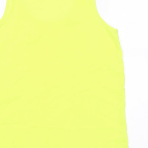 Primark Womens Yellow   Basic Tank Size 10