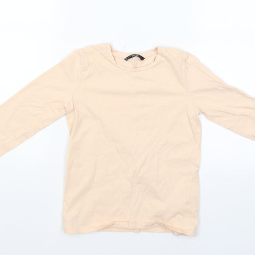 George Girls Pink   Basic T-Shirt Size 7-8 Years