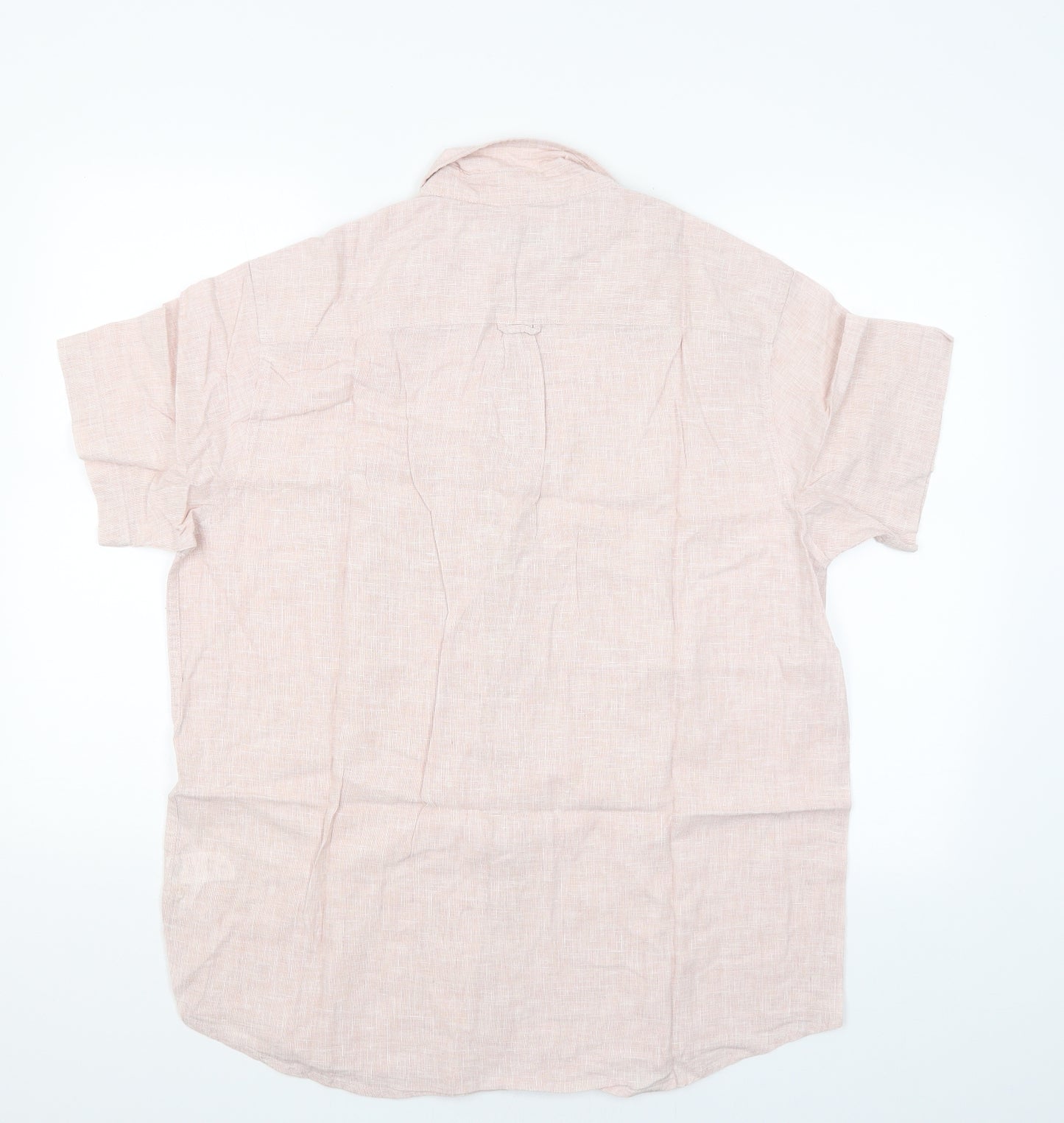 Cedar Wood State Mens Pink    Button-Up Size L