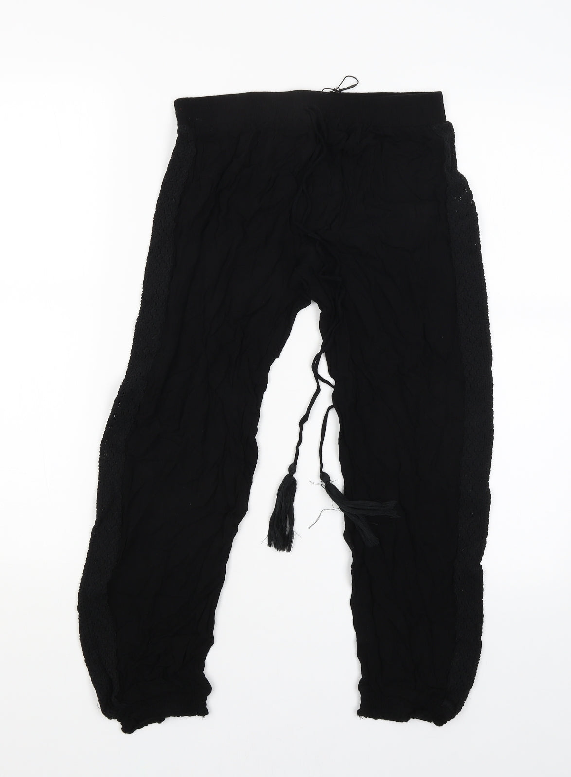 Atmosphere Womens Black   Harem Trousers Size S L21 in