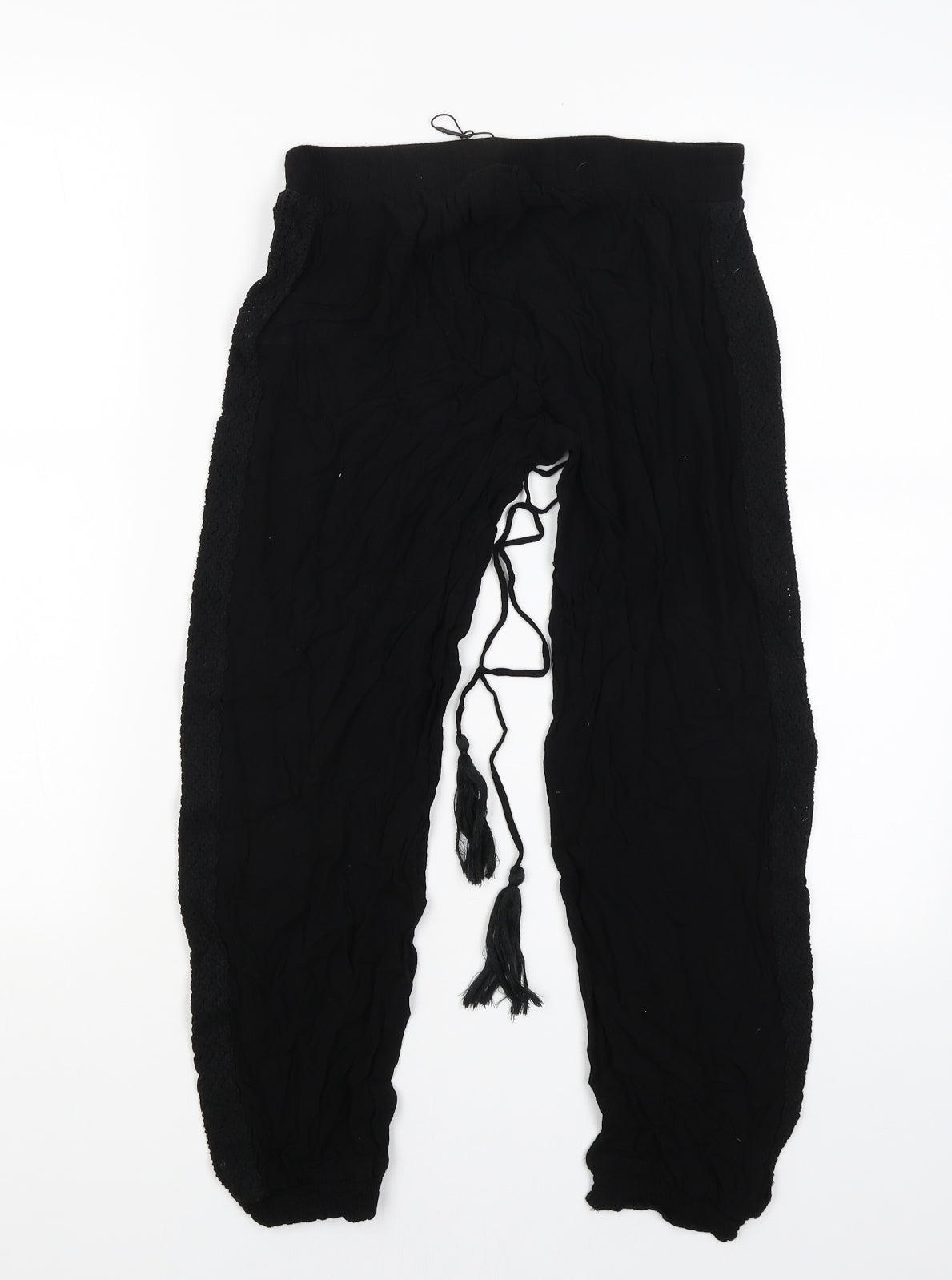 Atmosphere Womens Black   Harem Trousers Size S L21 in