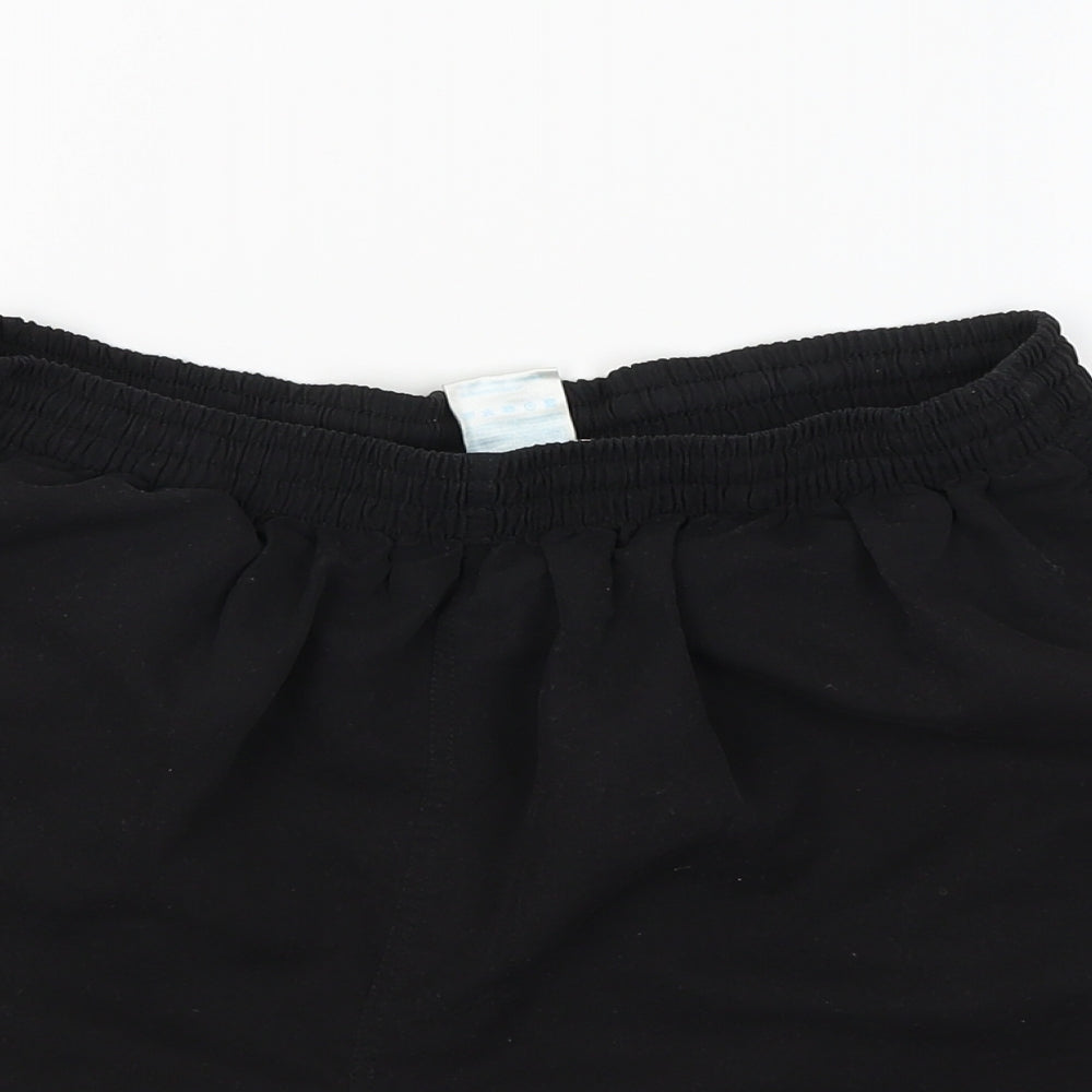 Zoggs Mens Black   Sweat Shorts Size L